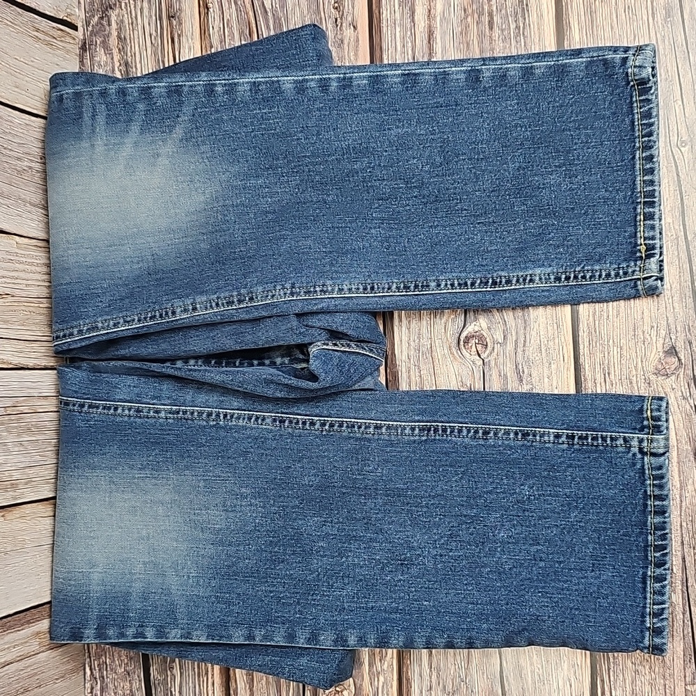 LEVI'S 541 ATHLETIC FIT DENIM BLUE JEANS - Picture 3 of 13